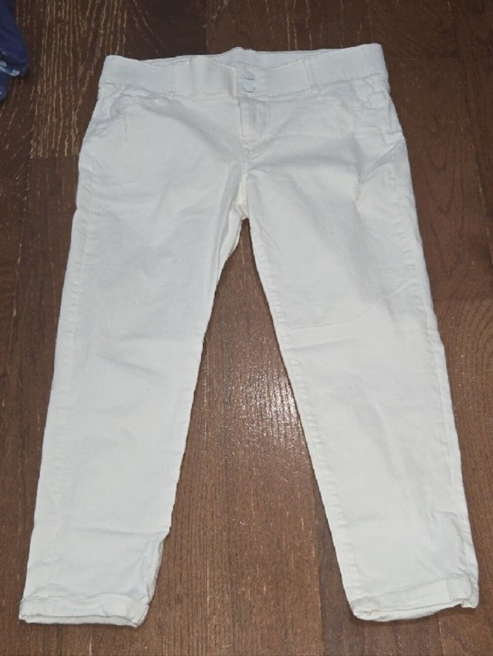 Apt. 9 White Ankle Pants, Size 12